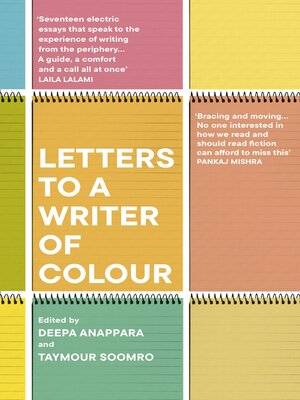 cover image of Letters to a Writer of Colour